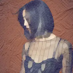 Aveda background painting