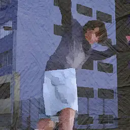Golden Goose background painting