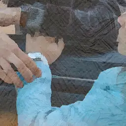 Hamilton banner painting