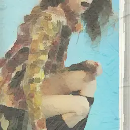 Maison Margiela background painting