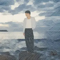 PVH background painting