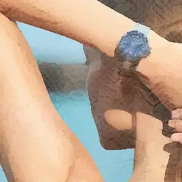Tissot banner painting