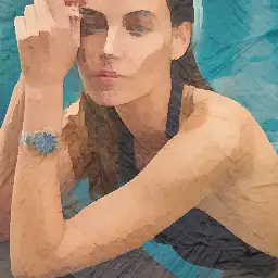 Tissot banner painting